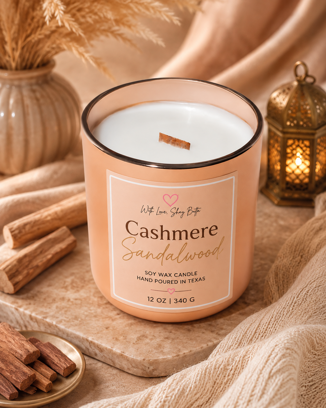 Cashmere Sandalwood Candle