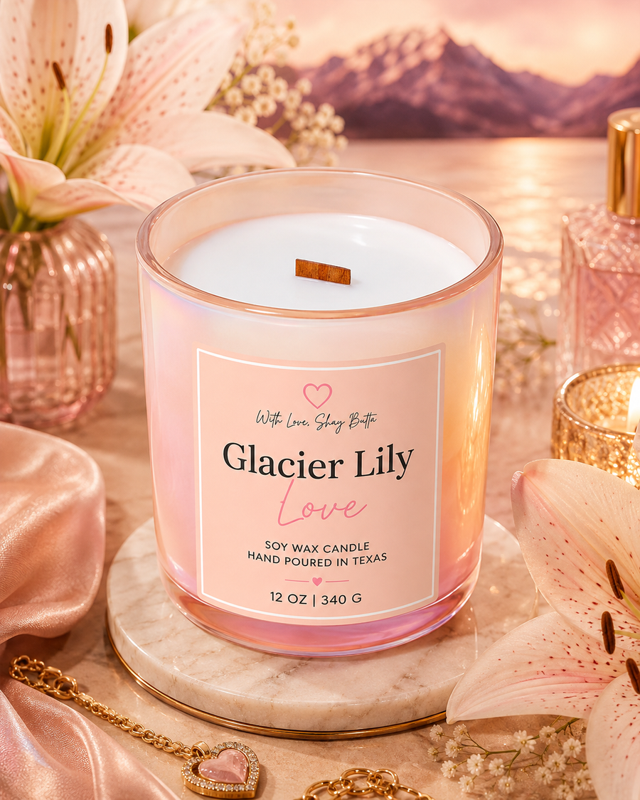 Glacier Lily Love Candle 12 oz