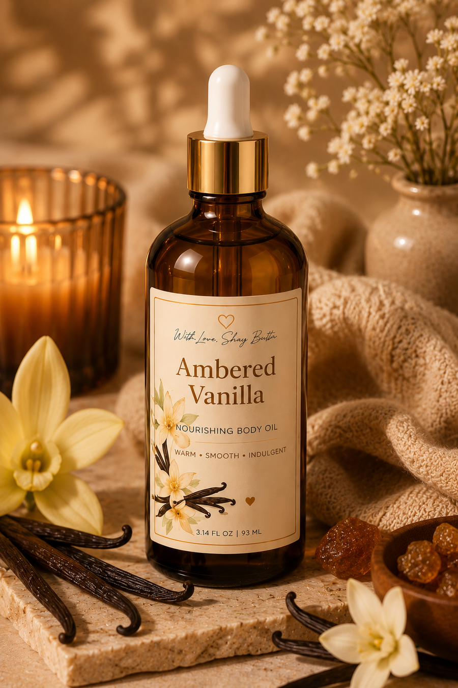 Ambered Vanilla Body Oil