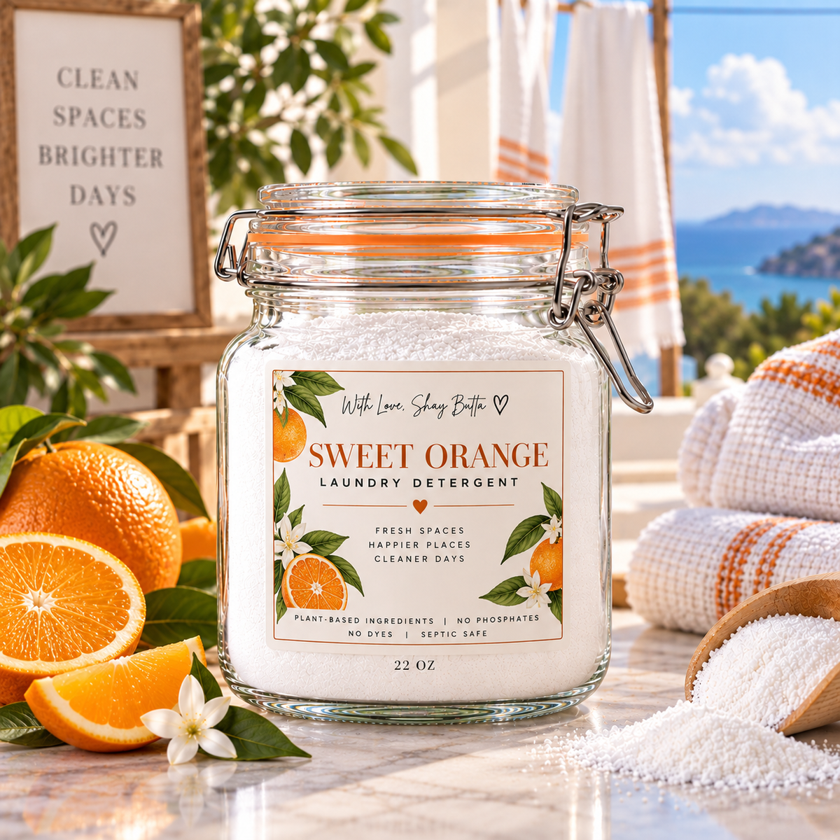 Sweet Orange Laundry Soap