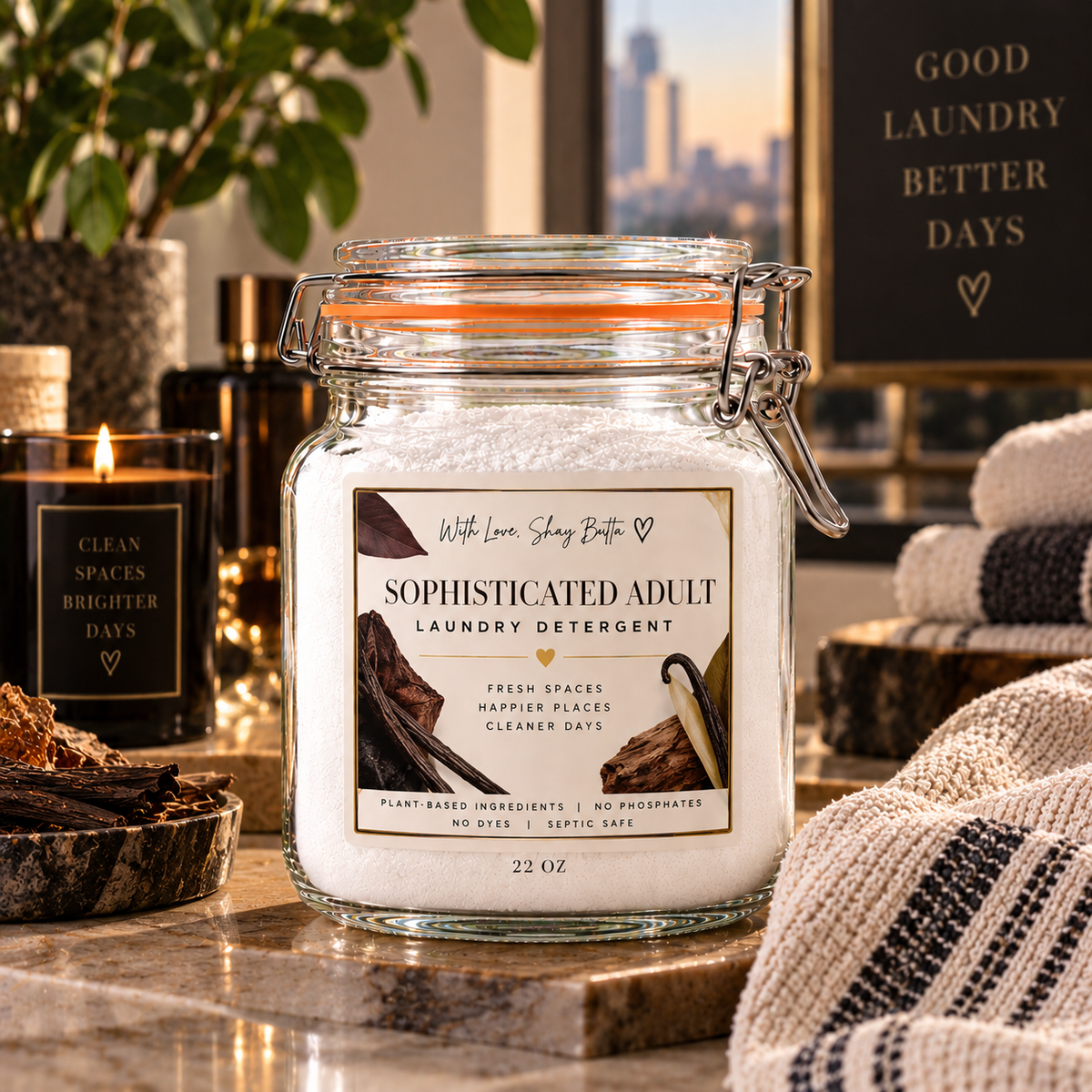 Sophisticated Adult Laundry Soap